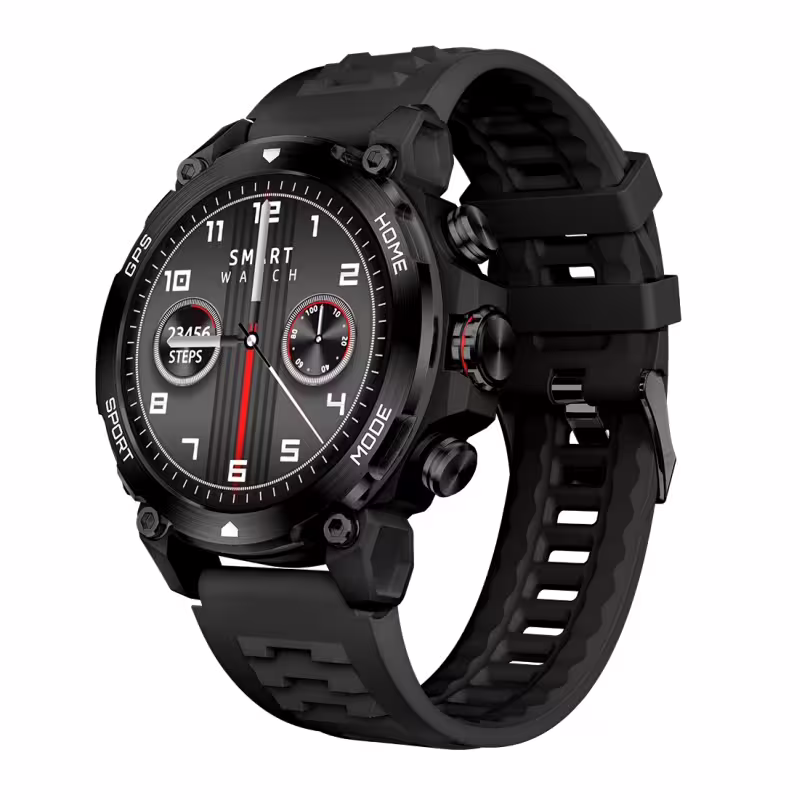 Смарт часовник Aurafit G6, Amoled, Черен - 73122