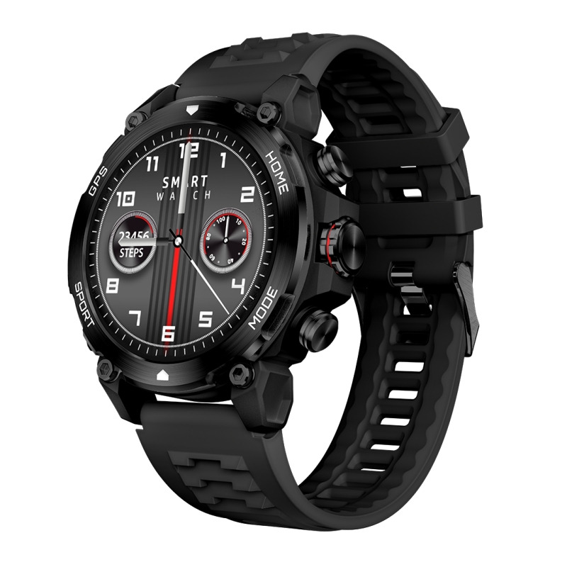 Смарт часовник Aurafit G6, Amoled, Черен - 73122