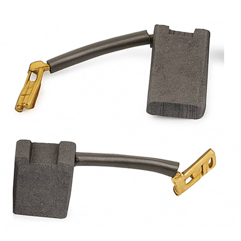 Българска въглено-графитна четка, канал, извод, накрайник каб.обувка, 6,3x14x22mm