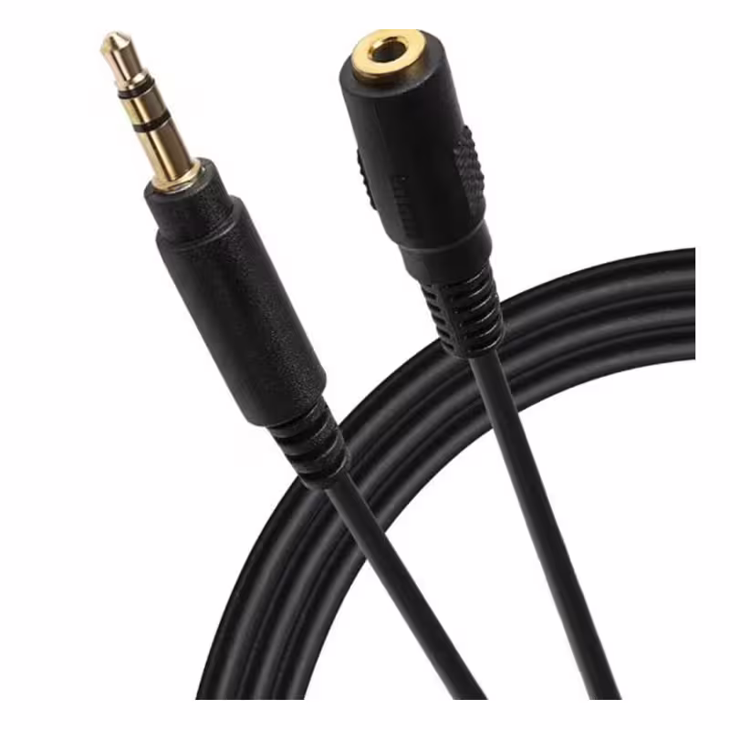 Кабел AUX, 3,5mm JACK(м), JACK(ж), 10m