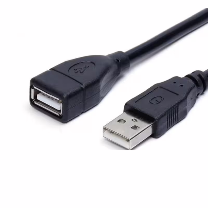 Кабел USB-A(м), USB-A(ж), 5m