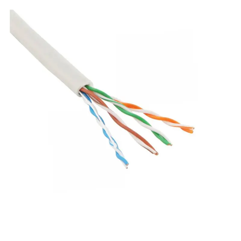 Мрежов кабел меден UTP, LAN, 4x2x24AWG, CAT5E, Cu