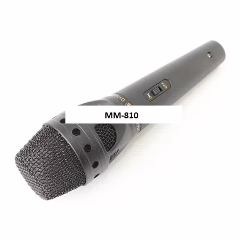 Микрофон MM-810, динамичен, кабел, 4m