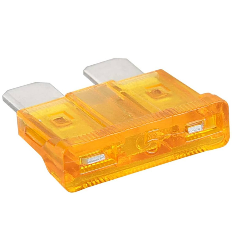 Автомобилен предпазител, среден оранжев, 14x19mm, 5A