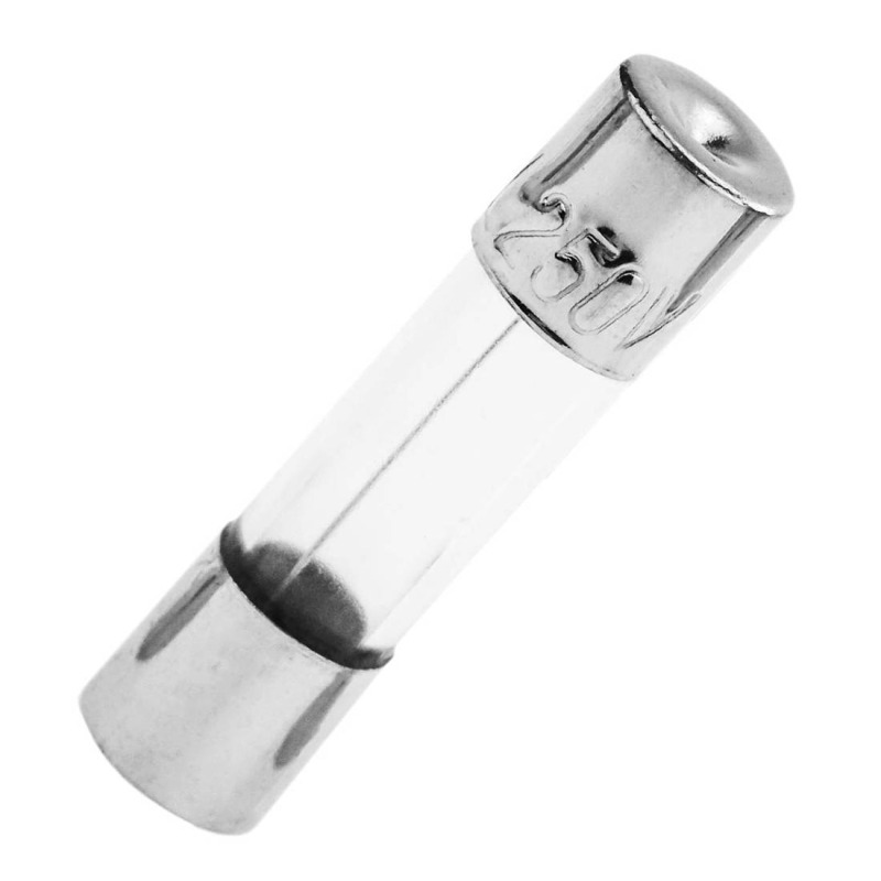 Предпазител, стъклен, 5x20mm, 6,3A