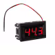 Волтметър за вграждане в панел, 3,2V, 30V, 45x26mm