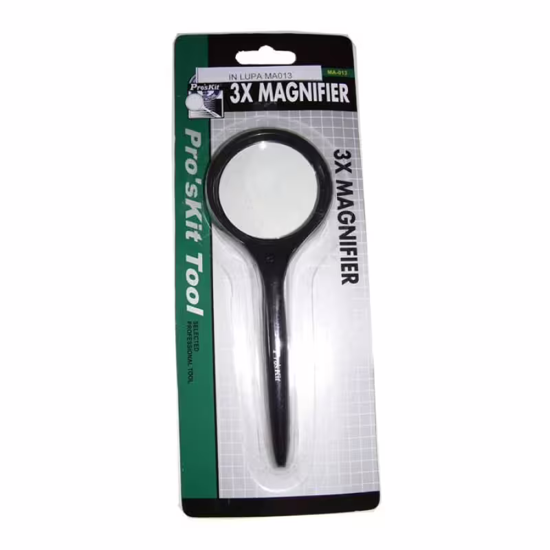 Лупа MA013, ръчна, 3x, Ф50х150mm