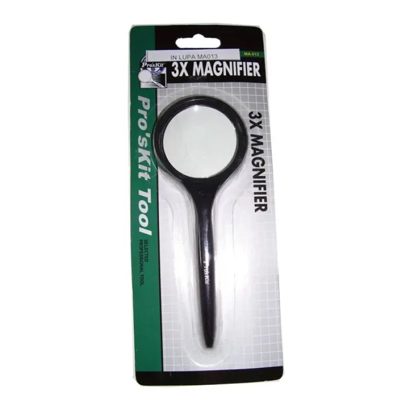Лупа MA013, ръчна, 3x, Ф50х150mm