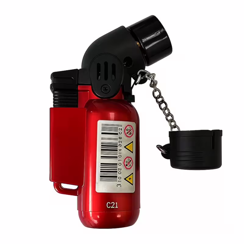 Газова мини горелка C21, пиезо запалване, 2 дюзи, 30ml