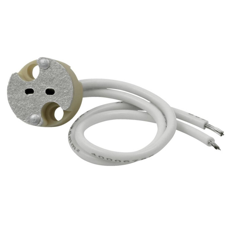 Държач, фасунга, порцеланова, цокъл Gu4, Gu5,3, Gx5,3, 220VAC