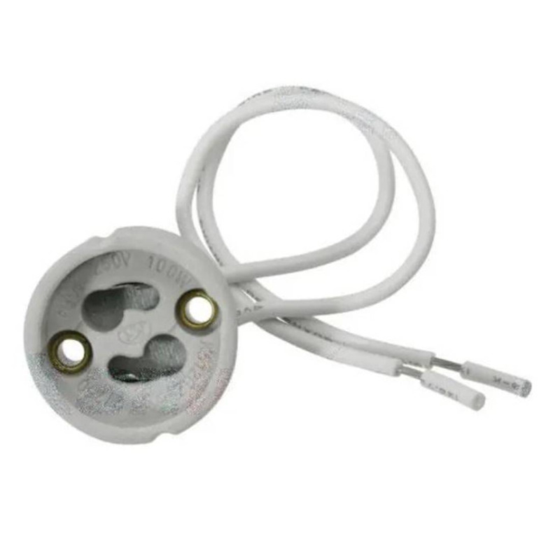 Държач, фасунга, порцеланова, цокъл Gu10, Gx10, 220VAC