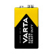 Обикновена батерия VARTA, 9VDC, 6F22, (MN1604)