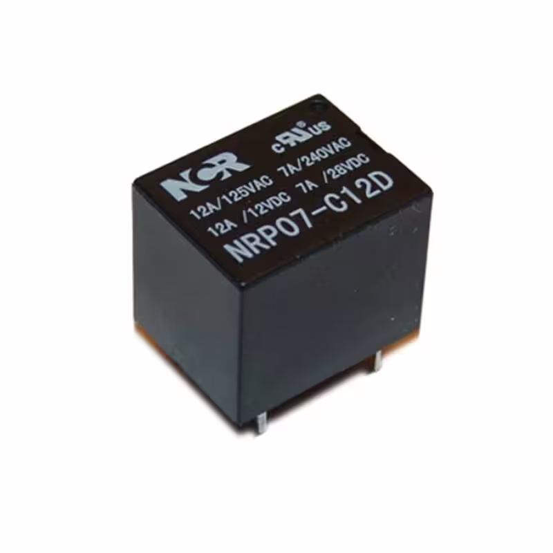 Реле NRP07 12VDC 10A 1 контактна група 250V