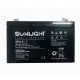 Акумулаторна, оловна батерия SUNLIGHT, 6VDC, 7AH, 151х34х100mm