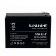 Акумулаторна, оловна батерия SUNLIGHT 12VDC, 7AH, 151х65х94mm