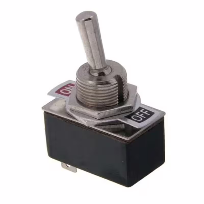 Ключ с лост KN3-1, ЦК, 2pin, 2 положения, черен, 250VAC, 2A, Ф12mm, SPST