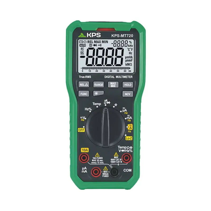 Мултицет MT720, VAC, VDC, AAC/ADC, OHM, &deg;C, Hz, NCV, TRMS