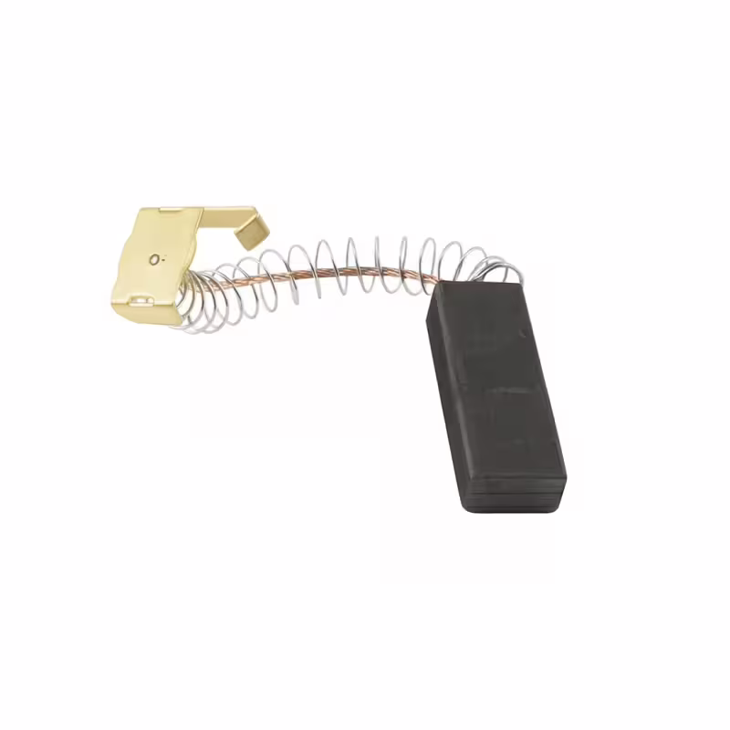 Въглено-графитна четка, пружина, накрайник профил, 6,5x11x30mm