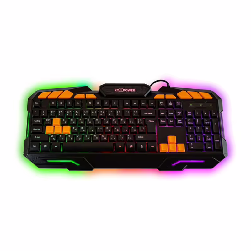 Геймърска клавиатура G-8100, кирилица, RGB, LED, USB, 1,2m