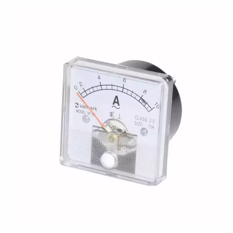 Амперметър, AC, директен, 10A, Ф44mm