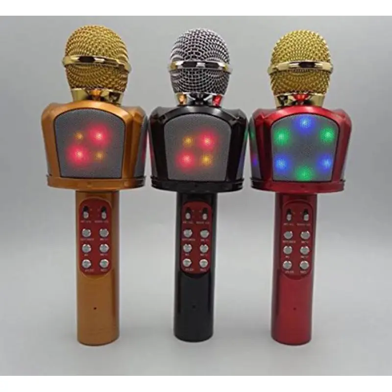 Караоке микрофон ZBX-918 с вграден усилвател и блутуут 3W