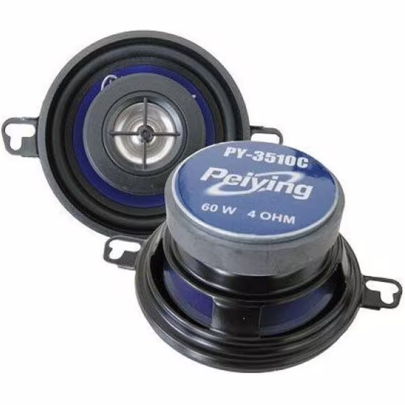 Автомобилни говорители, комплект, PY-3510C, 60W, 3,2"
