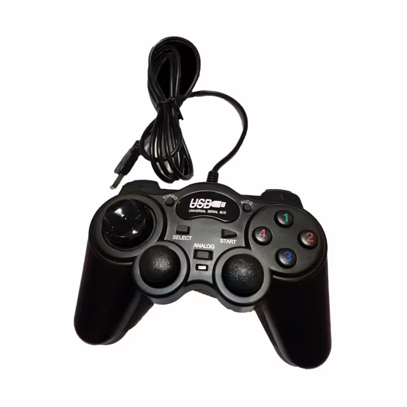 Джойстик, контролер USB-606, компютър, лаптоп, вибрация, USB