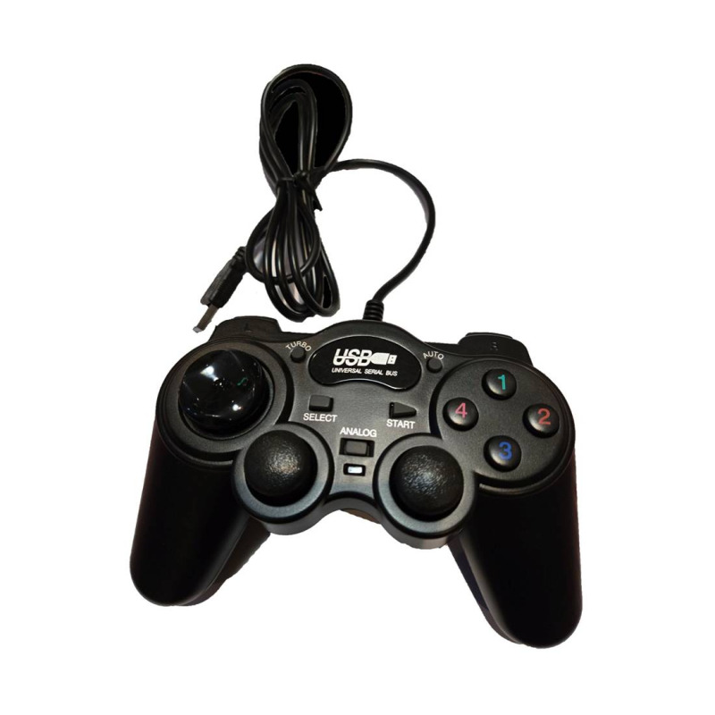 Джойстик, контролер USB-606, компютър, лаптоп, вибрация, USB