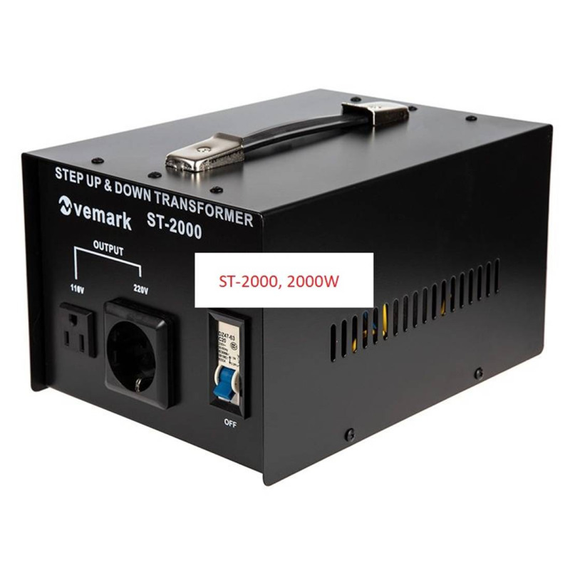 Конвертор, ST-2000, преобразувател, 220VAC, 110VAC, 2000W