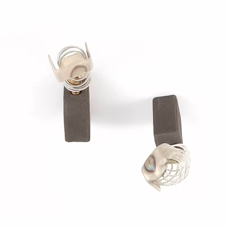 Въглено-графитна четка, пружина, накрайник профил, 6x9x13mm