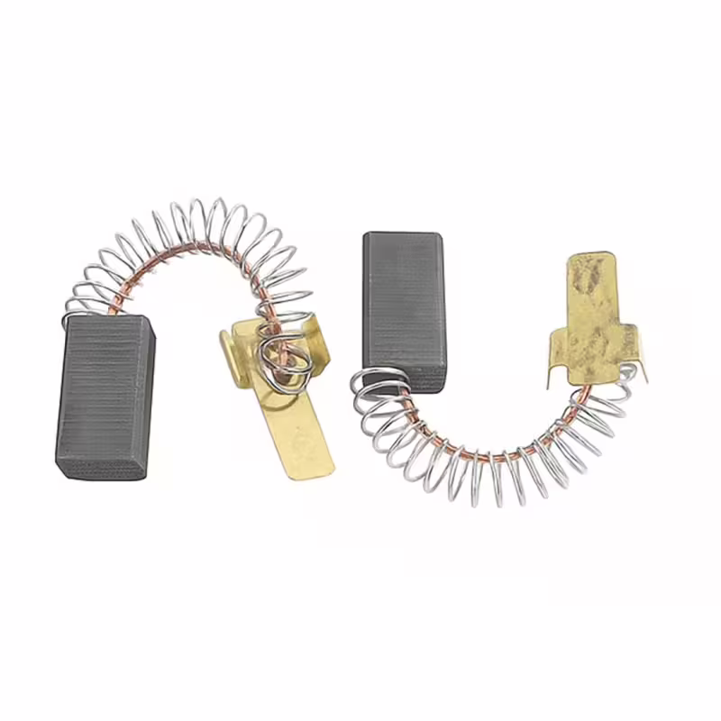 Българска въглено-графитна четка, пружина, накрайник профил, 6,5x10x18mm