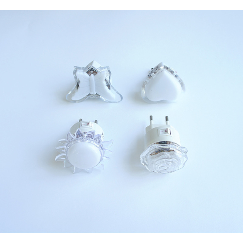 Нощна LED лампа за контакт 220V 0,4W 