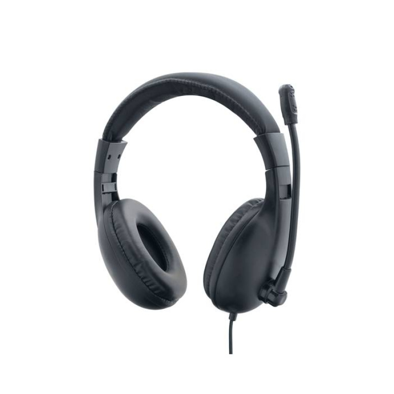 Слушалки X, стерео, кожени, микрофон, 112dB