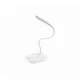 Настолна LED лампа BL001, акумулаторна батерия, 3 режима, USB
