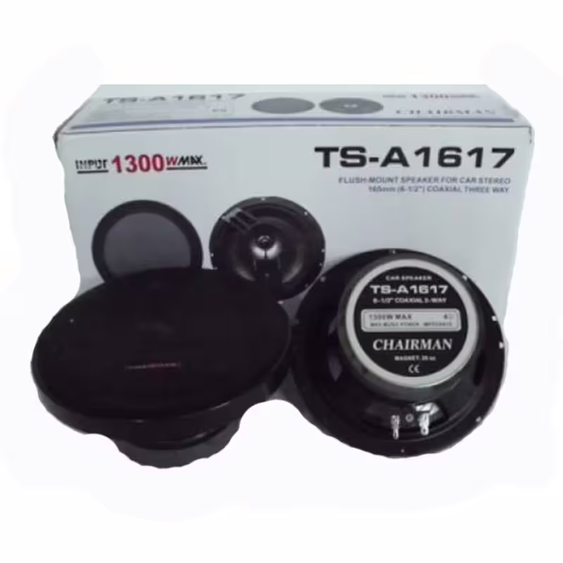 Автомобилни говорители TS-A1617, комплект, 1300W, 6,5"