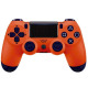 Джойстик, контролер Doubleshock 4, съвместим с playstation 4, компютър, оранжев, Wi-Fi