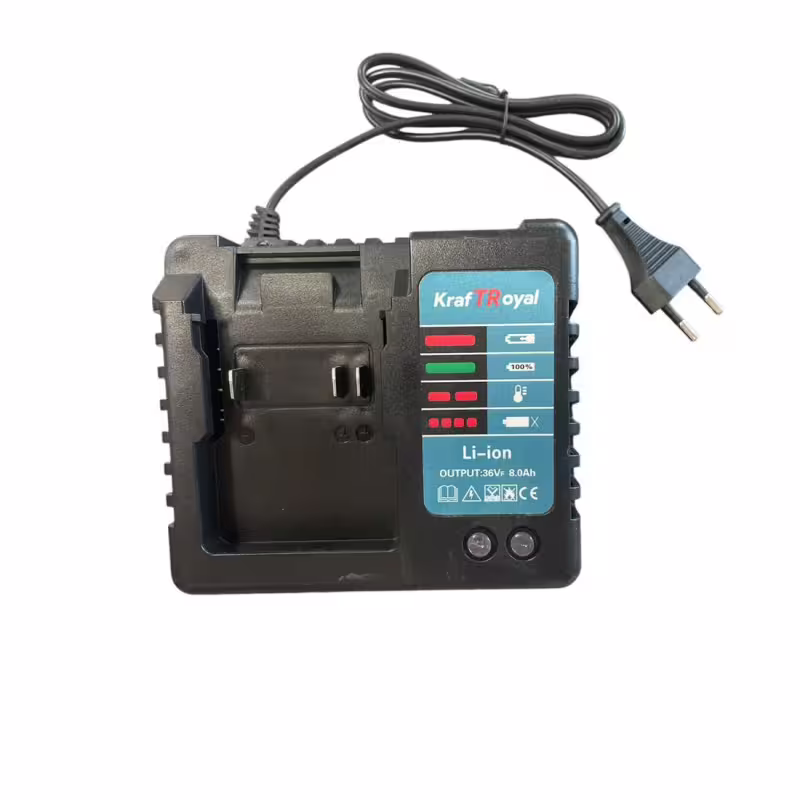 Зарядно за батерия Kraft Royal, автоматично, винтоверт, зелено, 36VDC, 8Ah, Li-ion