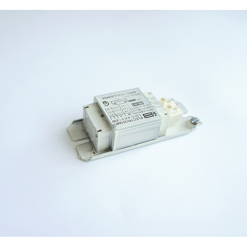Български дросел за луминисцентни и UV лампи 230V 1x4W/1x6W/1x8W 