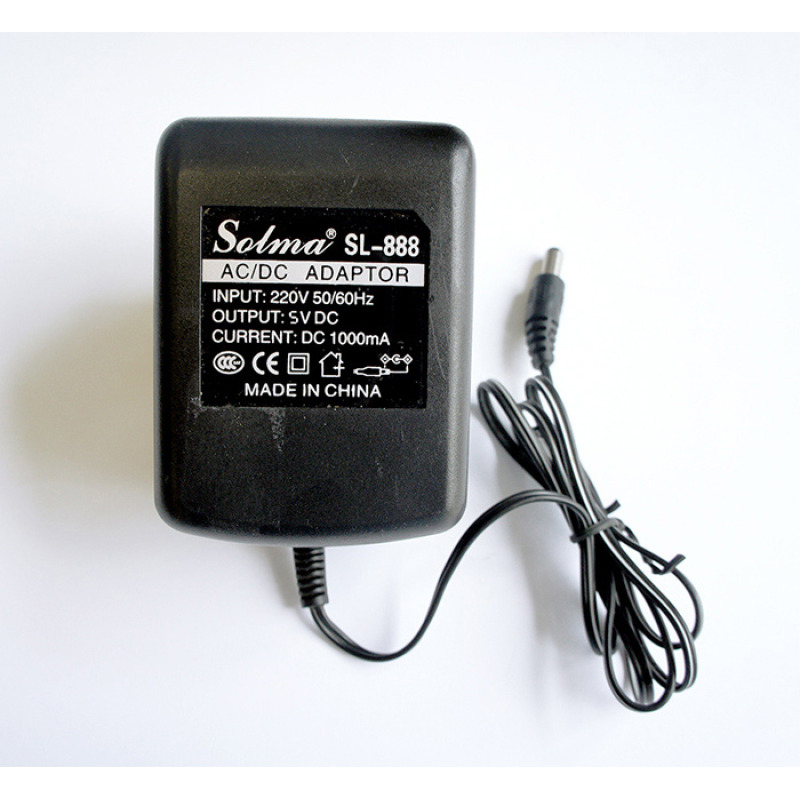 Мрежов адаптер нестабилизиран с букса 5,5х2,1 6V 1A 6W