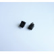 Ключ KCD1, 2pin, 2 положения, черен, 250VAC, 3A, 13x9mm