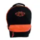 Раница за училище Toneuptone в неонови цветове, черен/оранжев
