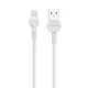 Кабел за данни DeTech DE-C35i, Lightning, 1.0m, Бял - 40189