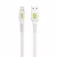 Кабел за данни DeTech DE-C36i, Lightning, 1.0m, Бял - 40192