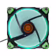 Вентилатор No brand, 120mm, LED, MOLEX, Черен - 63071