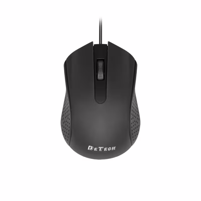 Мишка DeTech, оптична, Различни цветове  - 958