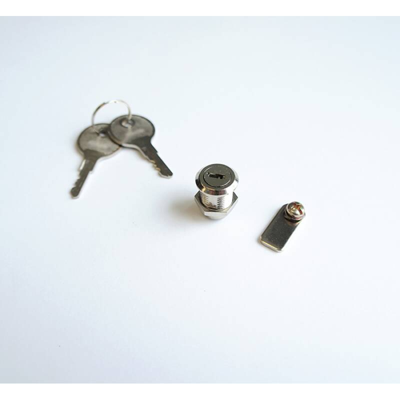 Механична брава за табло/шкаф с 2 ключа Ф12mm