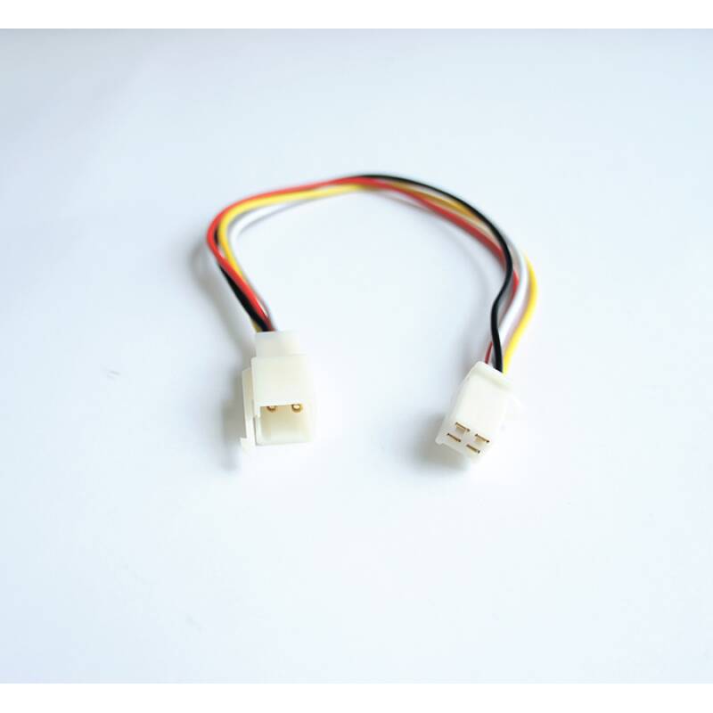 Автомобилен кабел за касетофон с накрайници 4pin(м)/4pin(ж) 0,25m 12V