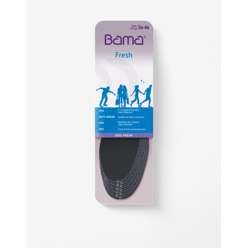 BAMA Essentials Deo Fresh Insoles Grey