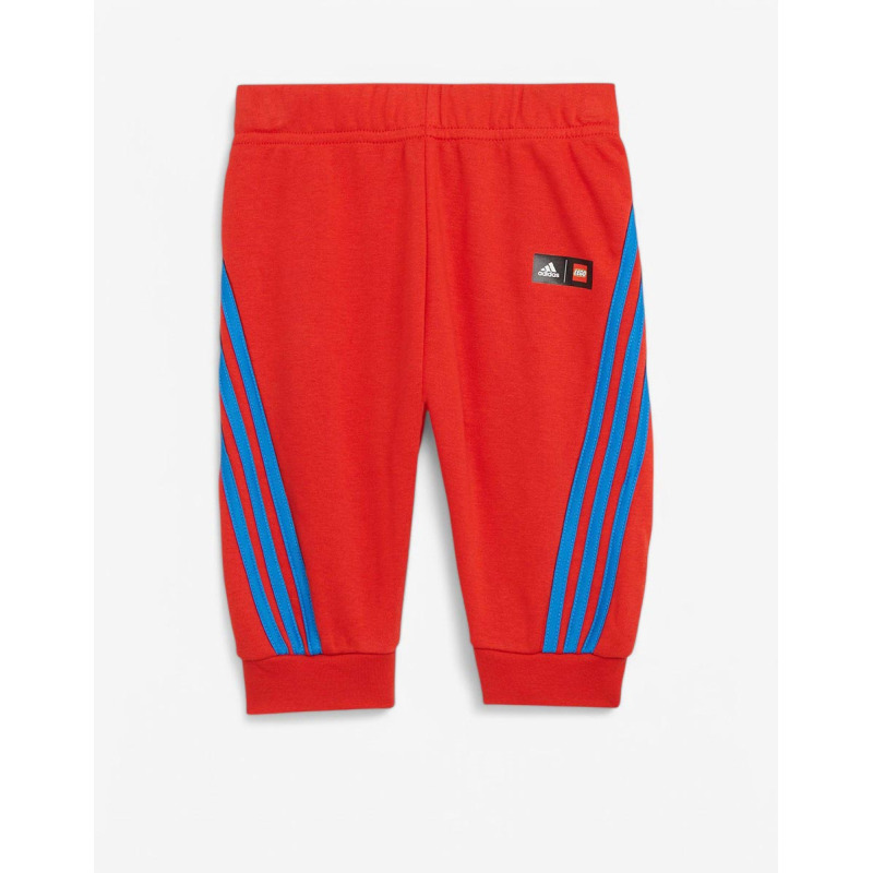 ADIDAS x Classic Lego Tee And 3/4 Pants Set Blue/Red