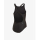 ADIDAS Solid Fitness Swimsuit Black